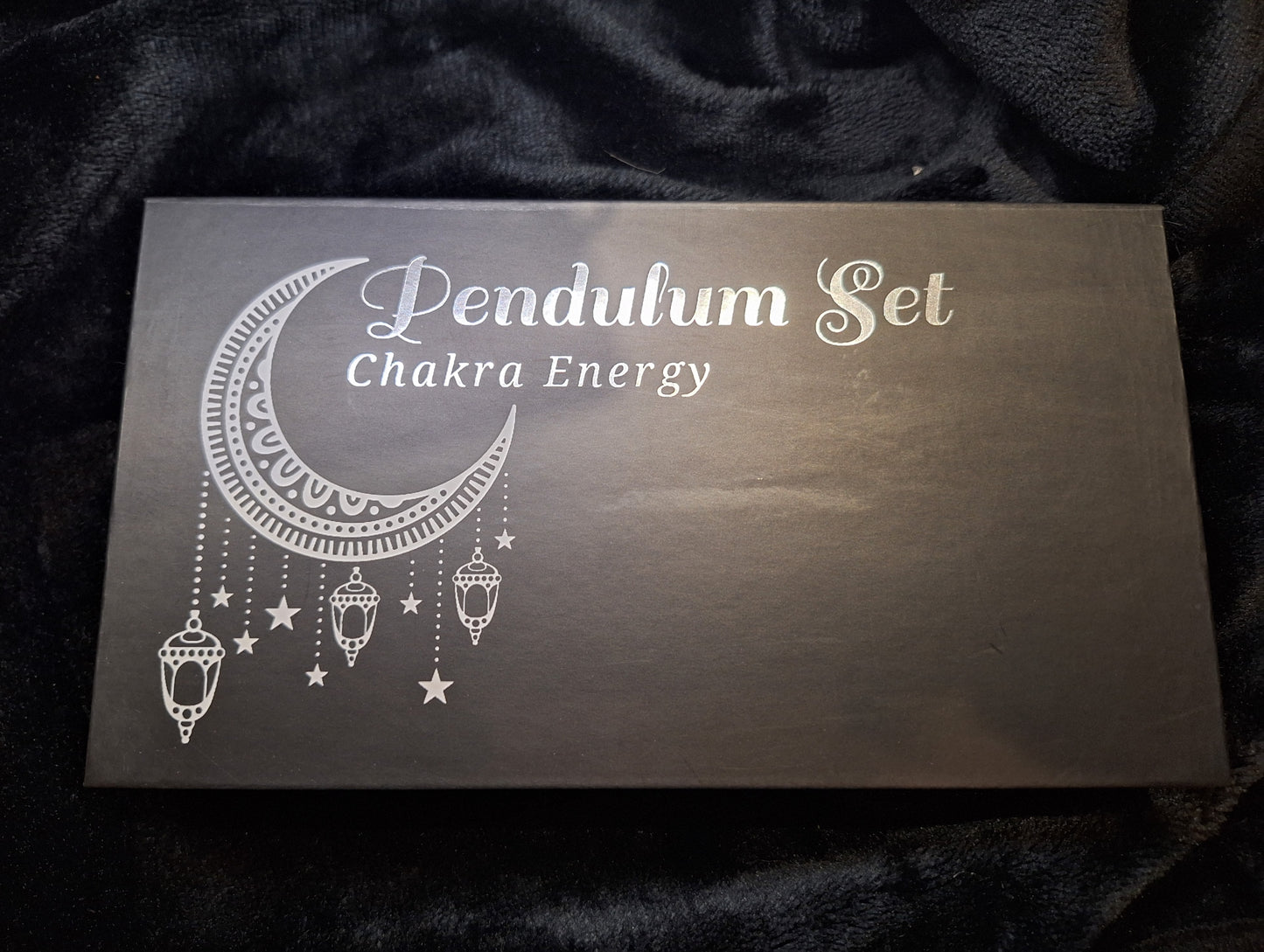 Chakra Energy Pendulum Set