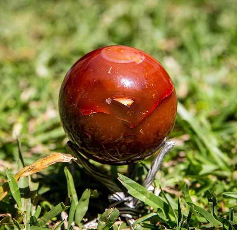 Carnelian Sphere Set